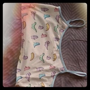 Dinosaur crop top